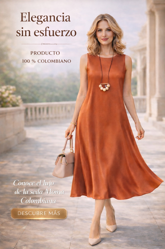 VESTIDO AMBAR: ELEGANCIA SIN ESFUERZO