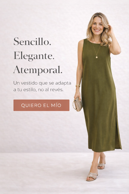 VESTIDO AMBAR: Comodidad todos los días