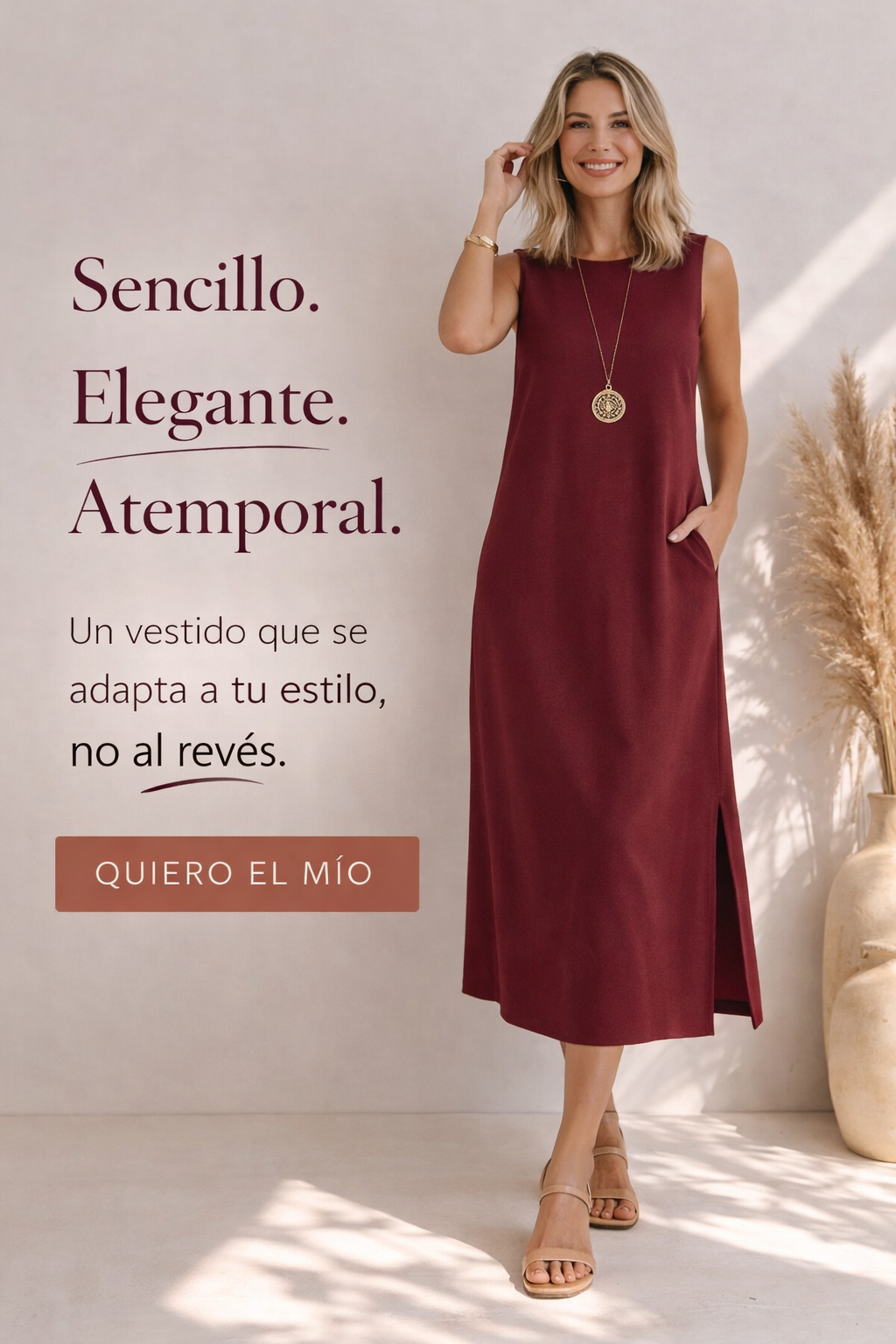 VESTIDO AMBAR: Comodidad todos los días
