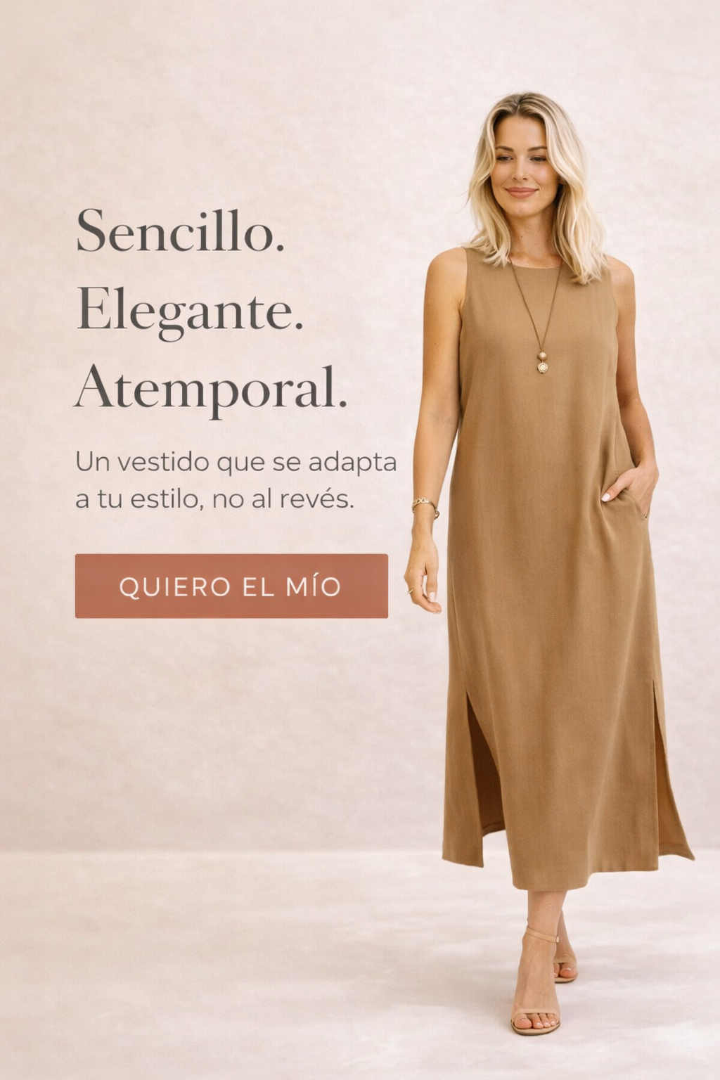 VESTIDO AMBAR: Comodidad todos los días