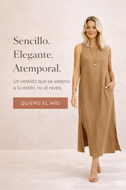 VESTIDO AMBAR: Comodidad todos los días