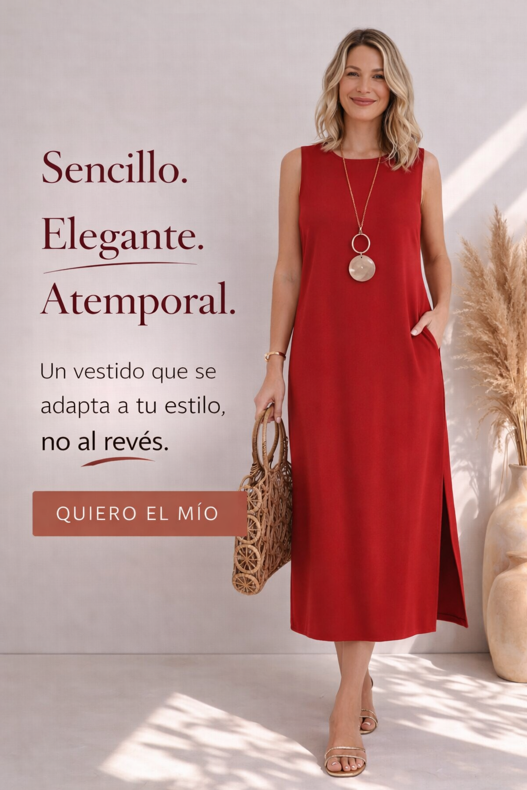 VESTIDO AMBAR: Comodidad todos los días