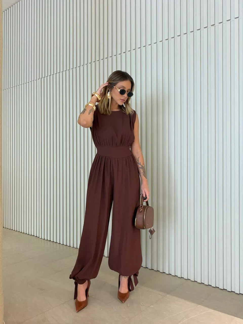 Enterizo Aladín.   Elegancia y estilo en una sola prenda