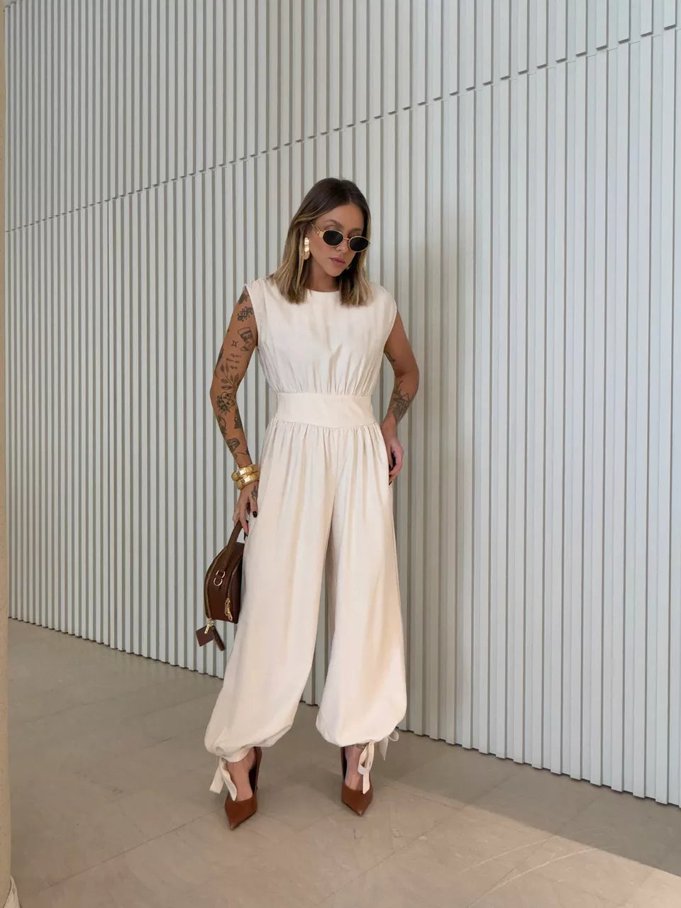 Enterizo Aladín.   Elegancia y estilo en una sola prenda